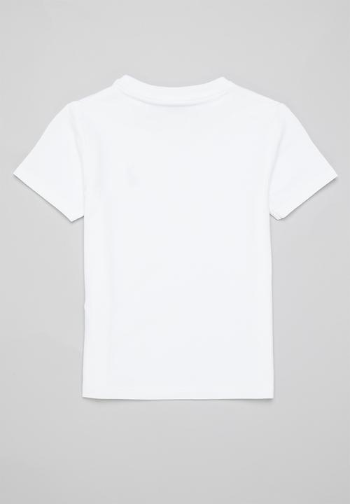 POLO - Girls classic short sleeve tee - white