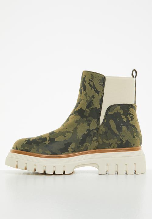Footwork - Trevvi hiking chelsea boot - camouflage