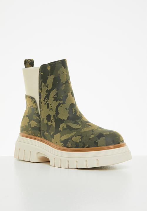 Footwork - Trevvi hiking chelsea boot - camouflage