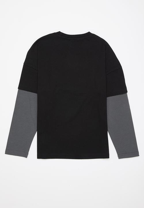Rebel Republic - Printed tee - black