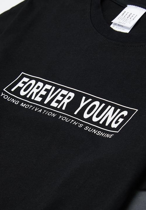 Rebel Republic - Printed tee - black