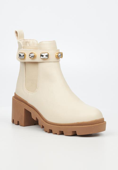 Rock & Co - Blink 1 chelsea boot - bone