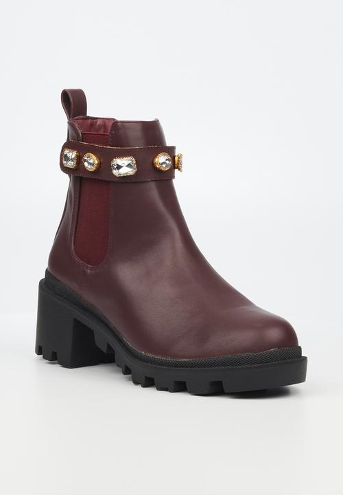 Rock & Co - Blink 1 chelsea boot - burgundy