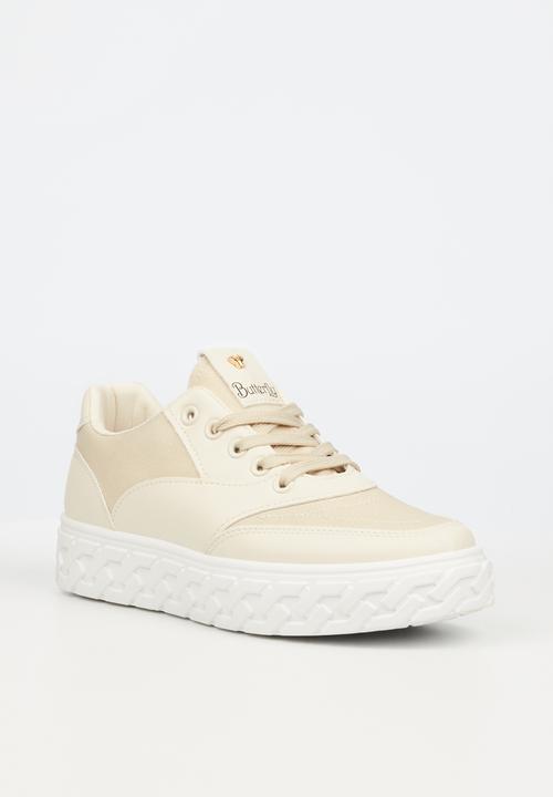 Butterfly Feet - Chain 1 flatform sneaker - neutral