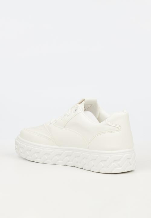 Butterfly Feet - Chain 1 flatform sneaker - white