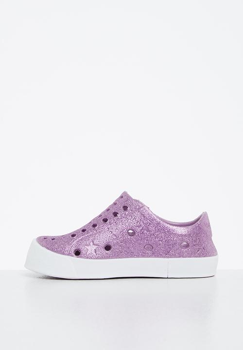 shooshoos - Mermaid waterproof sneaker - glitter purple