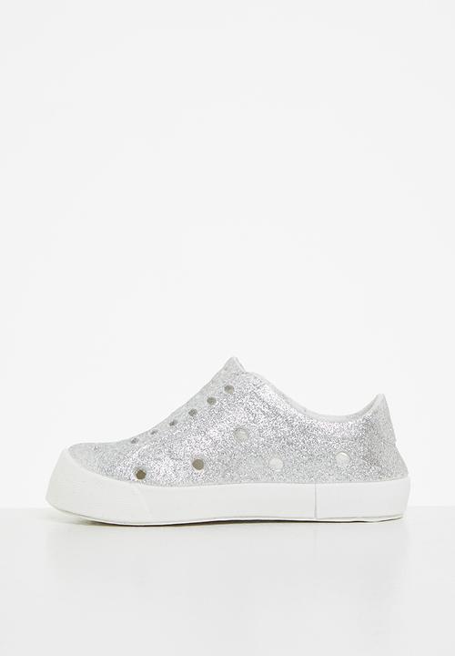 shooshoos - Scooter waterproof sneaker - glitter silver
