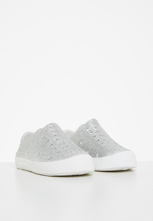 shooshoos - Scooter waterproof sneaker - glitter silver