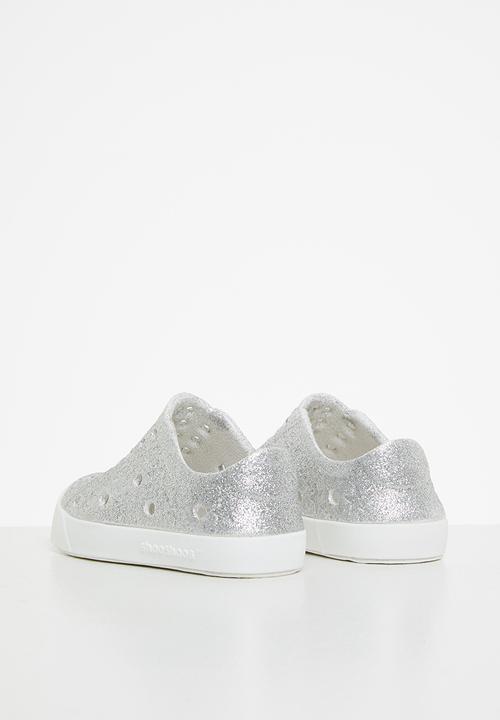 shooshoos - Scooter waterproof sneaker - glitter silver