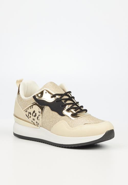 Miss Black - Ice1 sneaker - stone