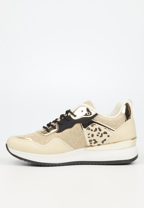 Miss Black - Ice1 sneaker - stone