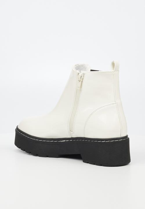 Rock & Co - Manson 1 chelsea boot - white