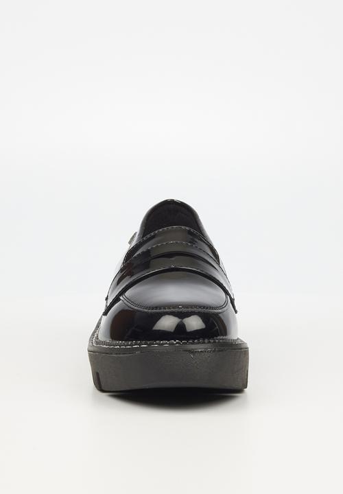 Butterfly Feet - Rileigh 1 lug sole loafer - black