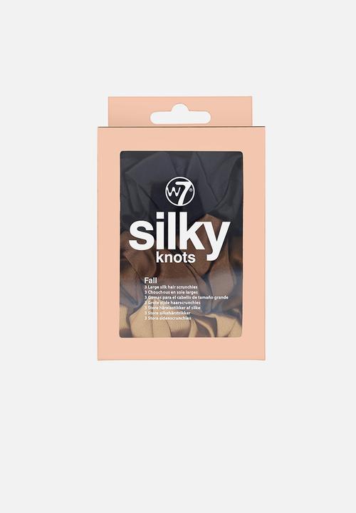 W7 Cosmetics - Silky Knots Hair Scrunchies 3 Pack - Fall Collection