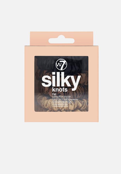 W7 Cosmetics - Silky Knots Hair Scrunchies 6 Pack - Fall Collection
