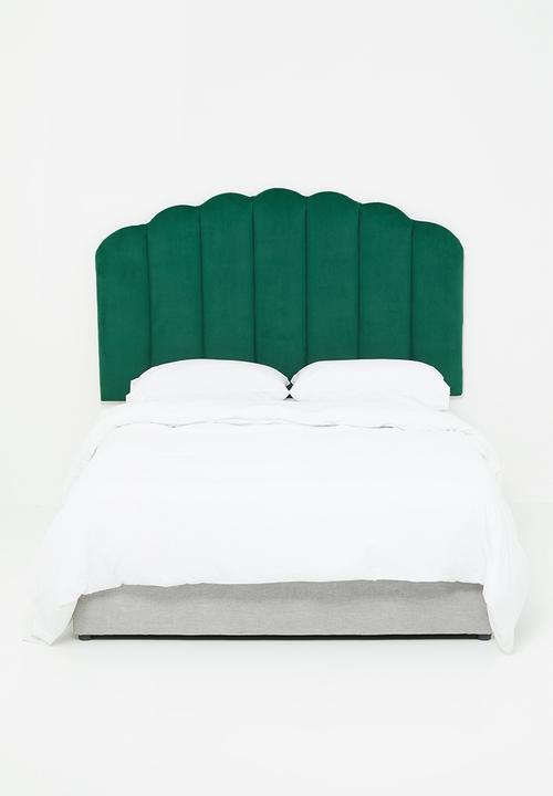 Sixth Floor - Sloped Panel headboard - Green