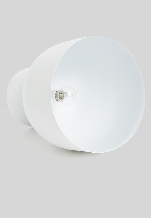 Sixth Floor - Como bowl pendant - white