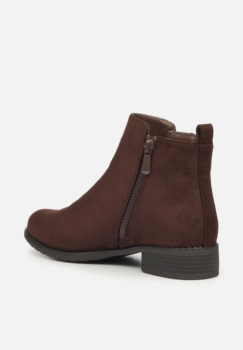 Butterfly Feet - Huda 7 ankle boot - chocolate
