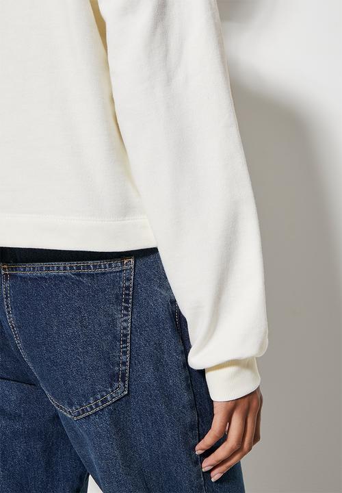 Superbalist - Crop funnel - ecru