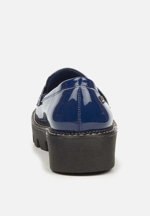 Butterfly Feet - Rileigh 1 lug sole loafer - navy