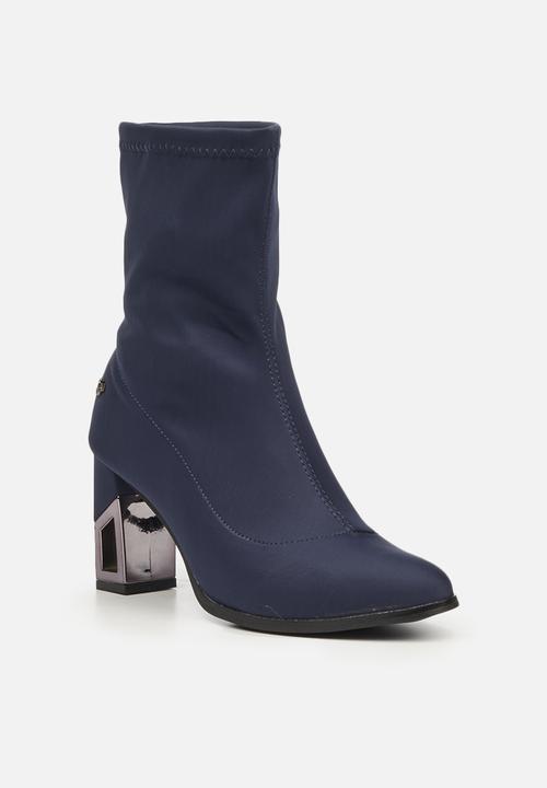 Butterfly Feet - Skye 2 sock boot - navy