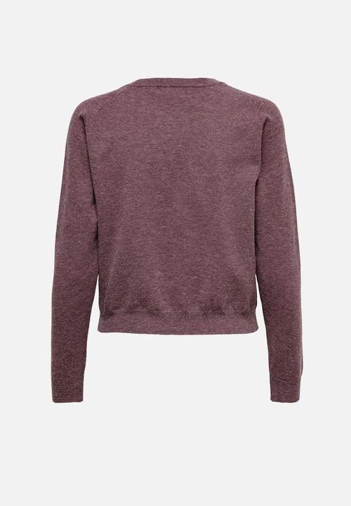 ONLY - Younger long sleeve pullover knit - rose brown