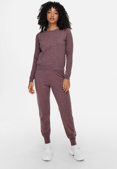 ONLY - Younger long sleeve pullover knit - rose brown