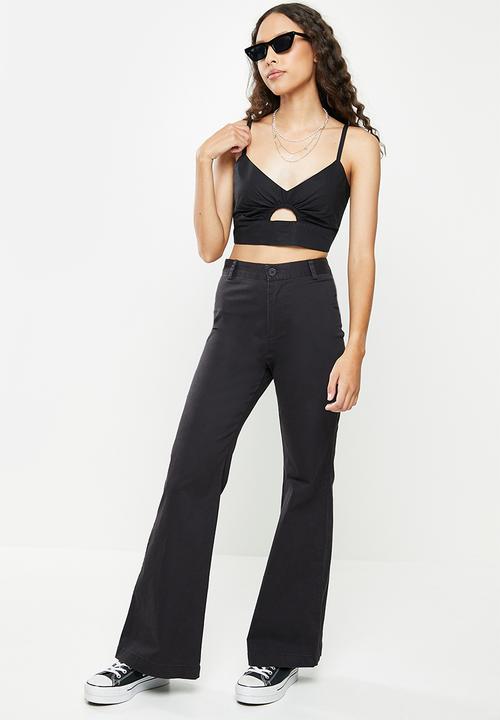 Cotton On - Cody flare pant - black
