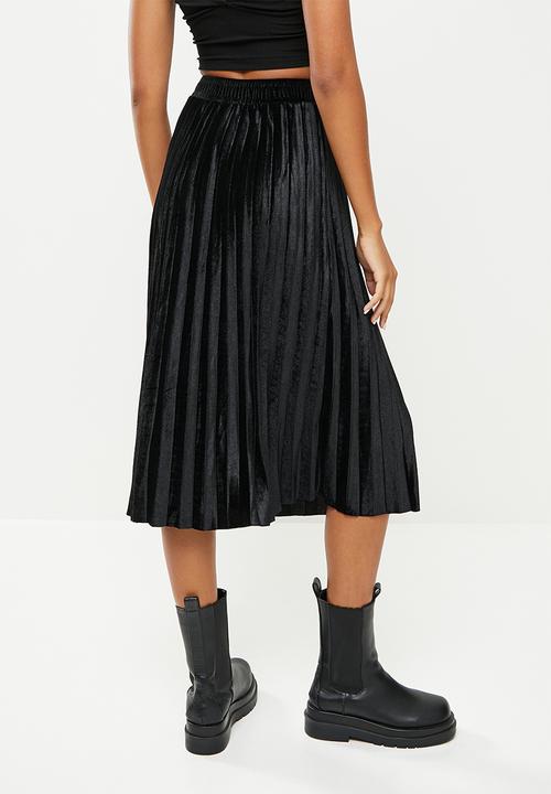 dailyfriday - Pleated skirt - black