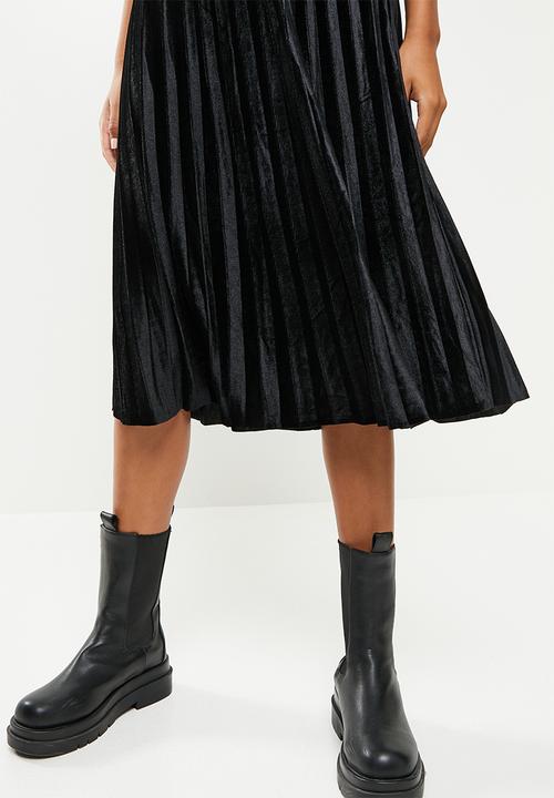 dailyfriday - Pleated skirt - black