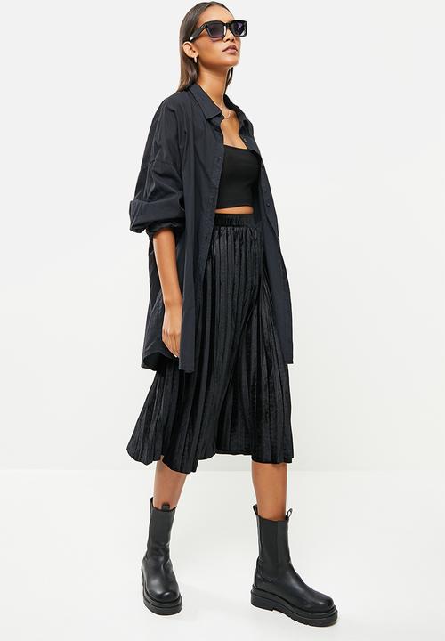 dailyfriday - Pleated skirt - black