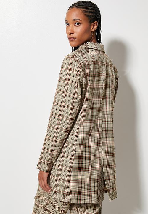 Superbalist - Longer length blazer - brown 