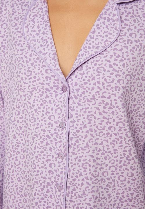 Trendyol - Knit pajamas set - lilac