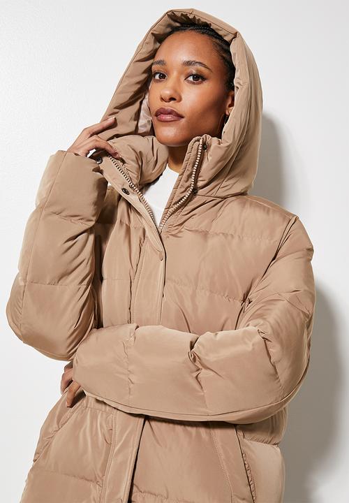 Superbalist - Midi puffer - mocha