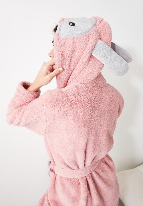 Trendyol - Welsoft dressing gown - powder pink