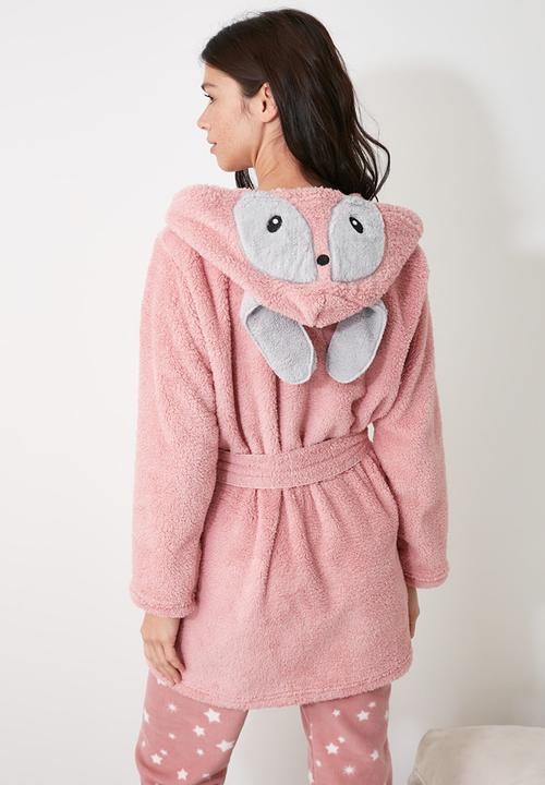 Trendyol - Welsoft dressing gown - powder pink