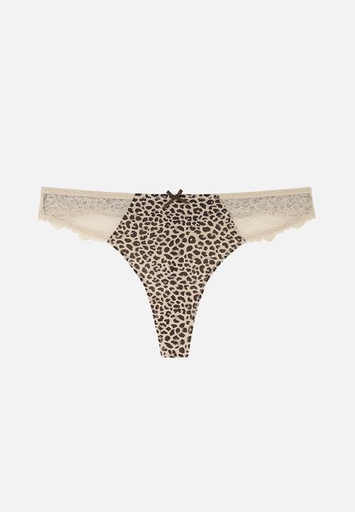 DORINA - Amur string thong - beige