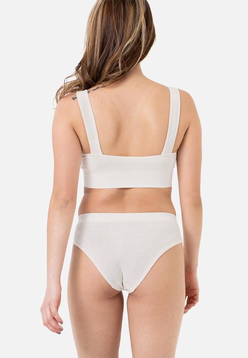 DORINA - Azure 2 pack brazilian panty - ivory & black