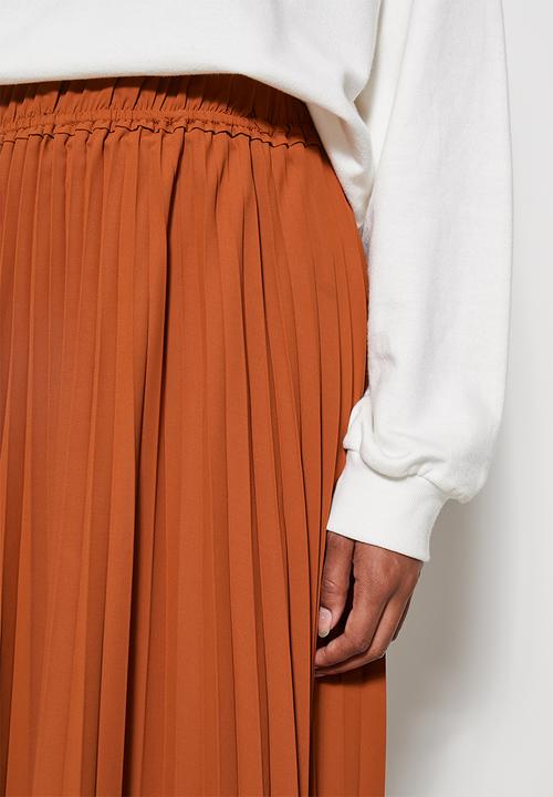 Superbalist - Maxi pleat - tobacco