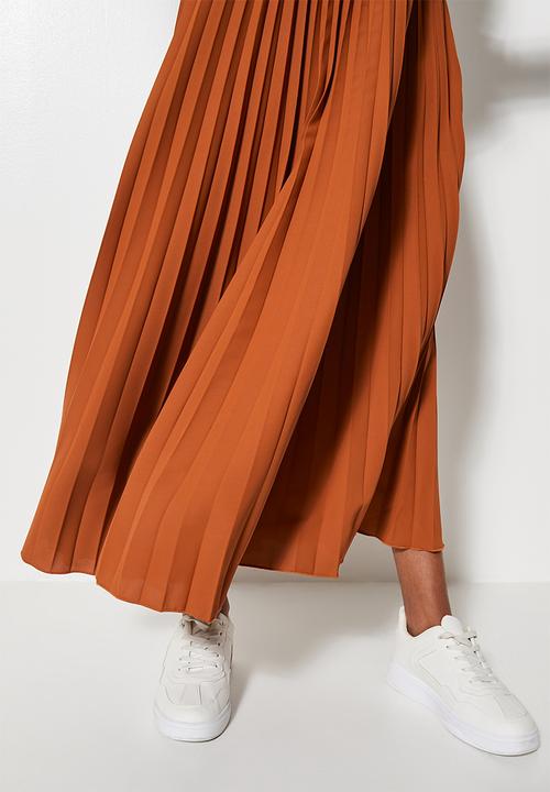 Superbalist - Maxi pleat - tobacco