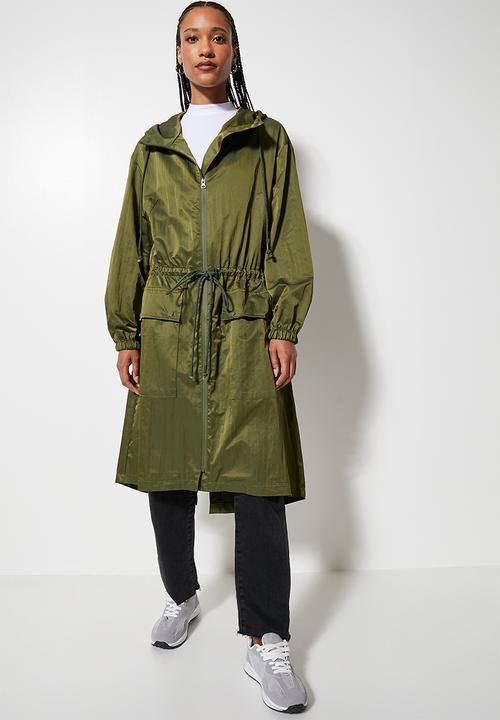 Superbalist - Midi parka - new olive