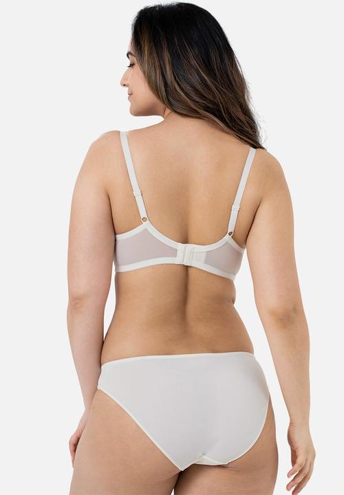 DORINA - Meeka 2 pack brief classic panty - beige & ivory