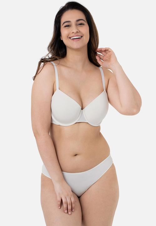 DORINA - Meeka 2 pack brief classic panty - beige & ivory