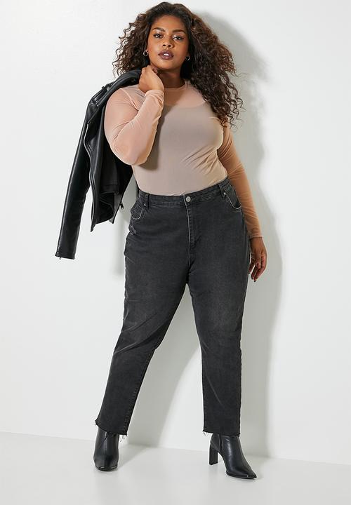 Superbalist - Long sleeve mesh tee - nude