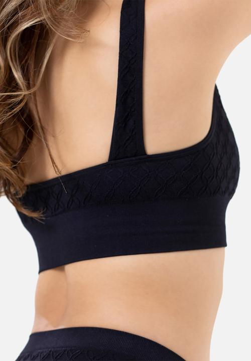 DORINA - Azure 2 pack light padded bralette - ivory & black