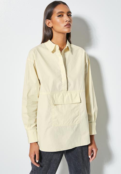 Superbalist - Pocket detail shirt - stone