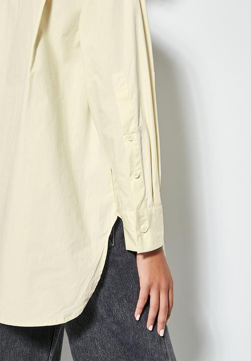 Superbalist - Pocket detail shirt - stone