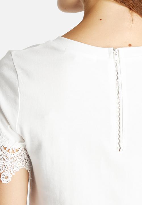 Glamorous - Laced-Hem Crop