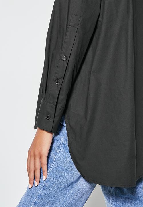 Superbalist - Pocket detail shirt - black