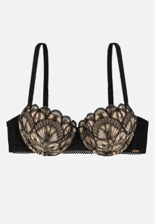 DORINA - Kaz light padded balcony - black
